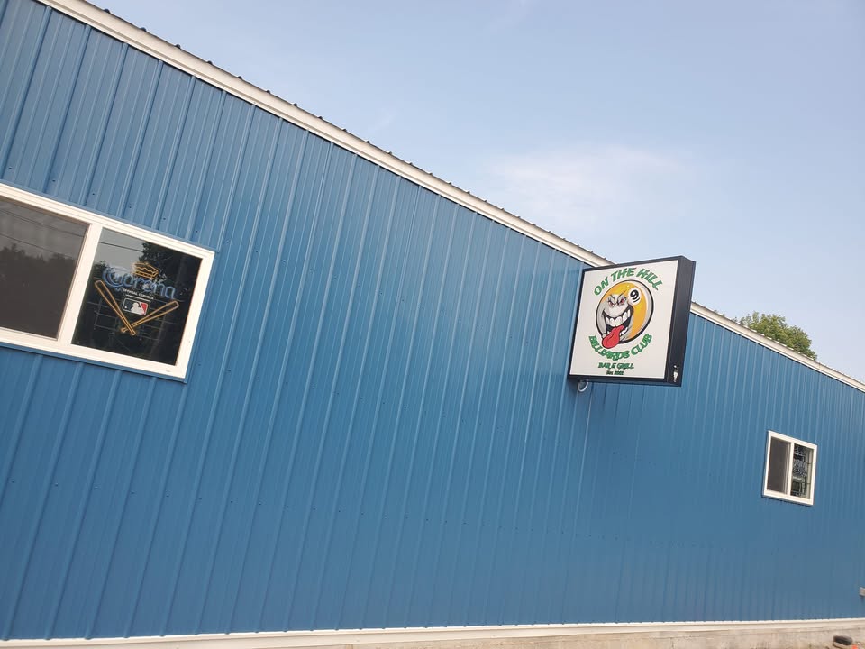 On The Hill Billiards Club Bar and Grill pool hall exterior/interior